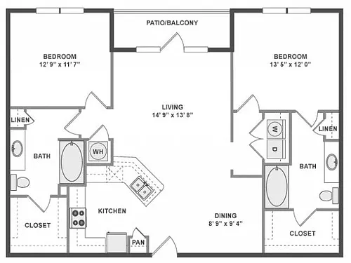 Floor plan C600