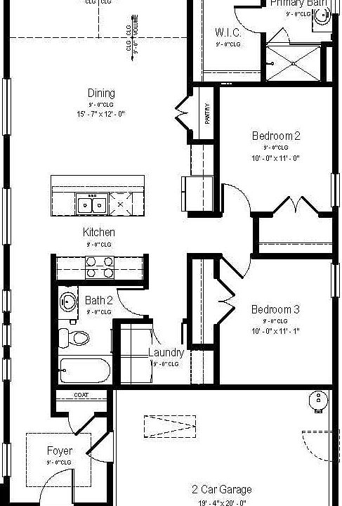 Live Oak floor plan 1524