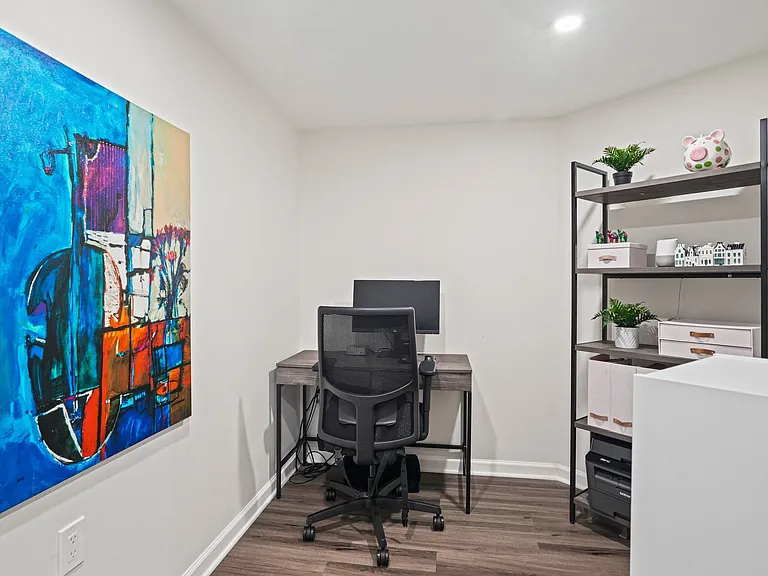 Enjoy a dedicated, light-filled office space_ideally positioned for productivity while working from home.