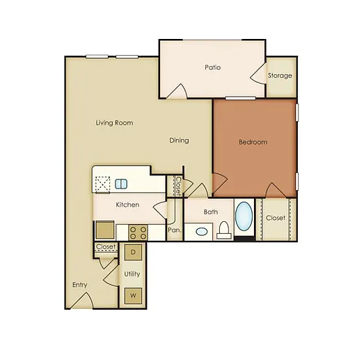 Floor plan A2A