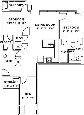 Floor plan B4