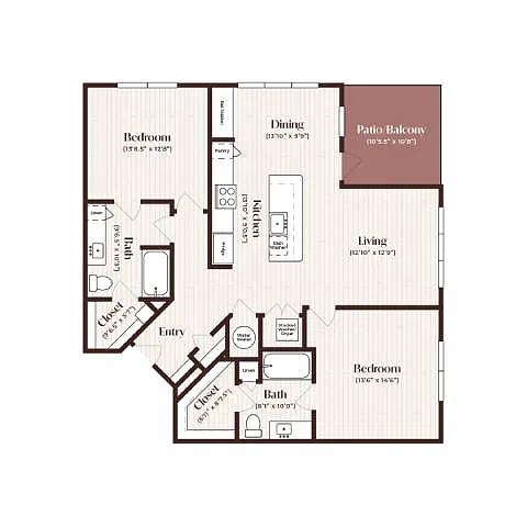 Floor plan B3
