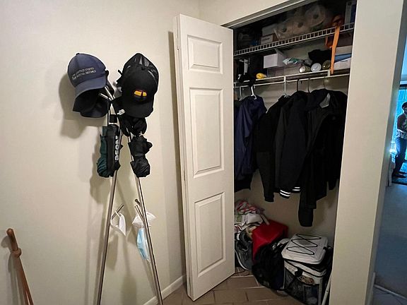 Hall closet