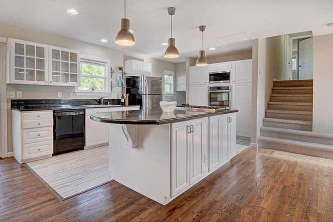 Spacious, completely updated kitchen open to living/dining r