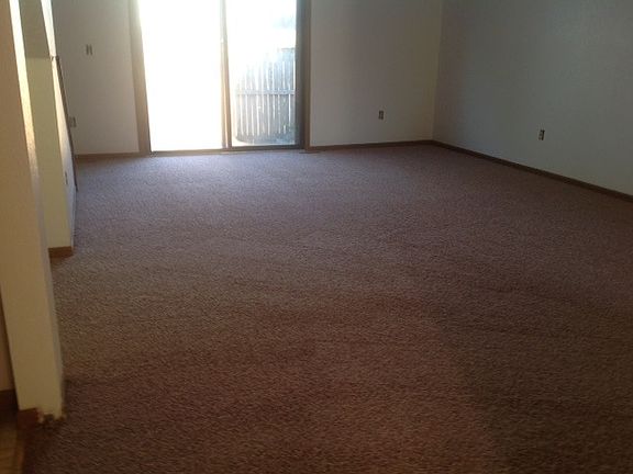new carpet throughout