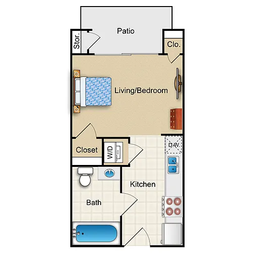 Floor plan A
