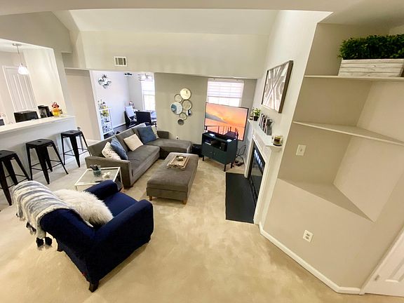 Living Room with Dining Beyond