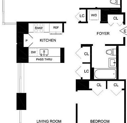 2nd image of 160 W 62nd St APT 30E