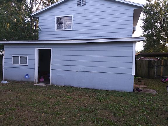 Back door. Work shop. 