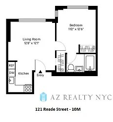 Rented by AZ REALTY NYC LLC