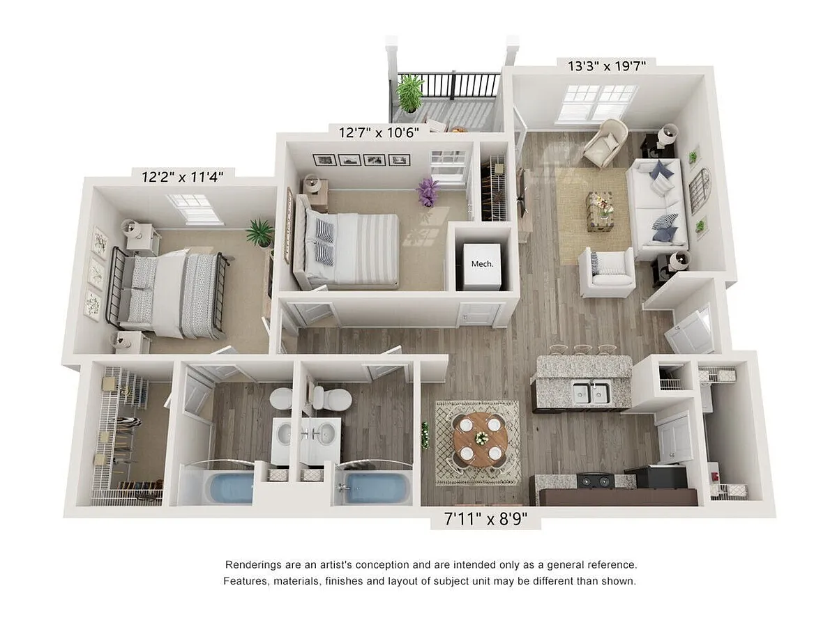 Floor plan Cedar