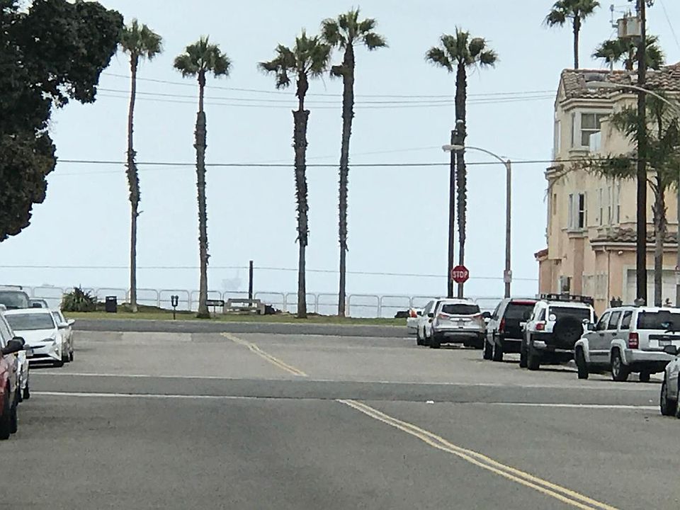 looking towards the beach!