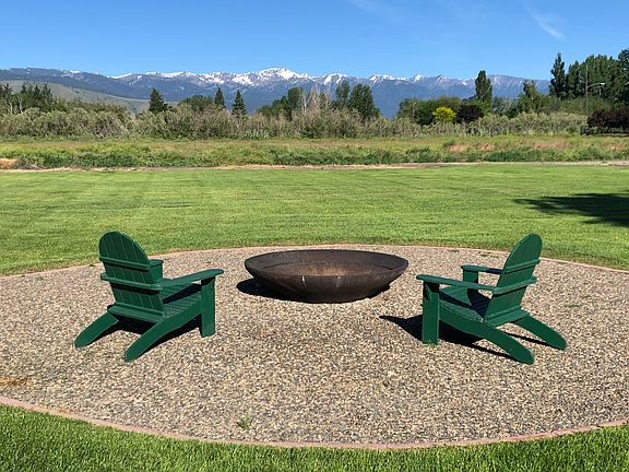 Fire pit in additional lot