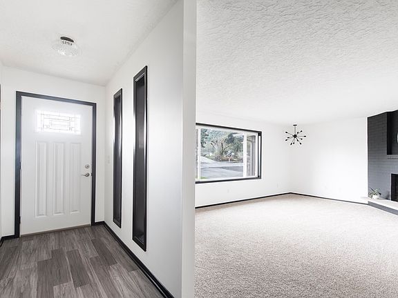 Entry and Sunken Living Room