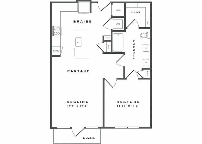 Floor plan A5.b