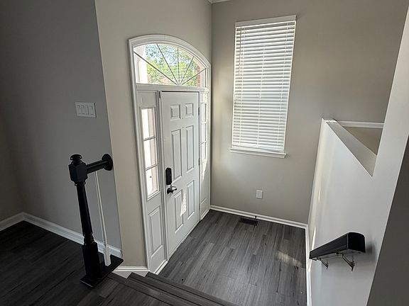 View of the front door