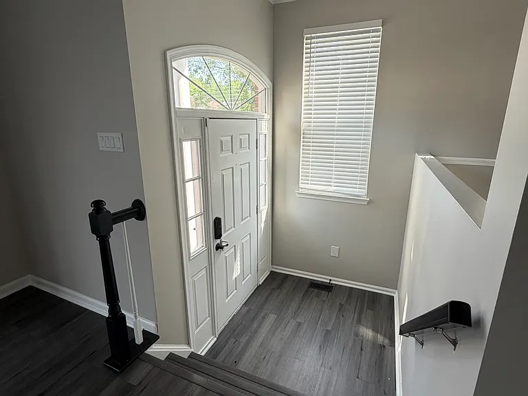 View of the front door