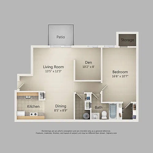 Floor plan B4