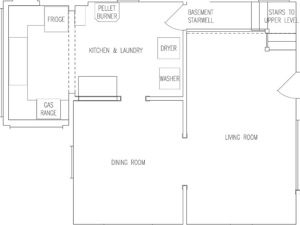 Main Level Floor Plan