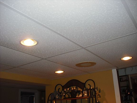 built i ceiling speakers and recess lighting 
