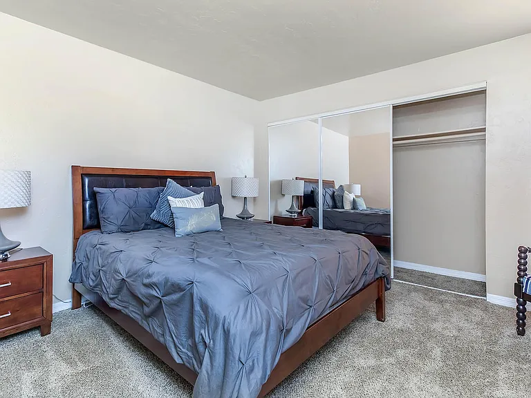 2 bed 1 bath model