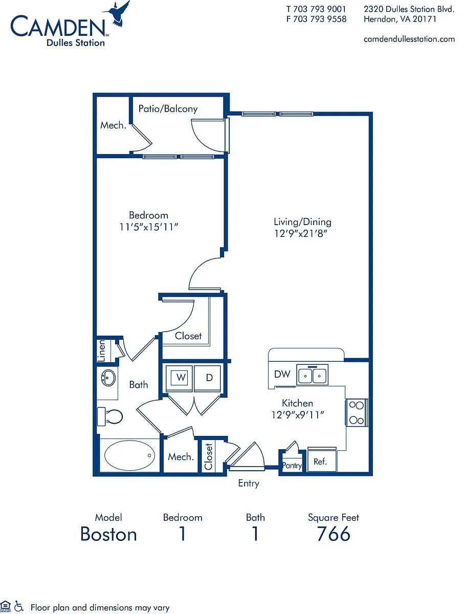 Floor plan Boston