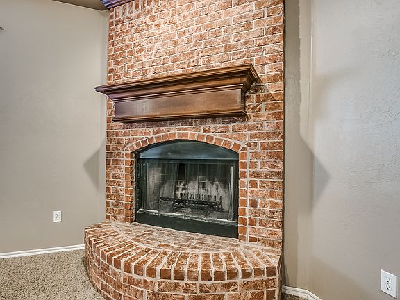 Wood burning Fireplace