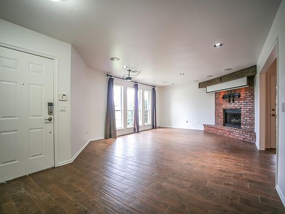 Front entrance into the living room