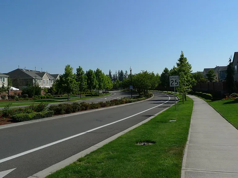 Entry to the neighborhood