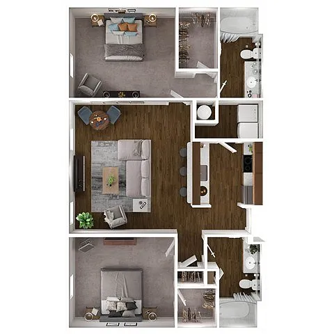 Floor plan North End