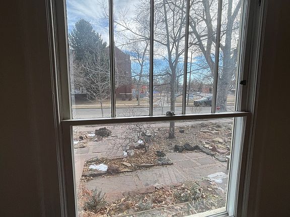 View from living room.