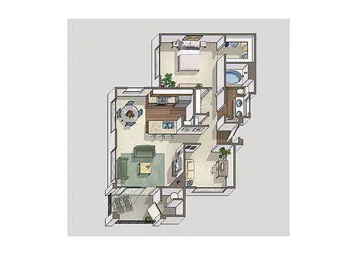 Floor plan Titanium