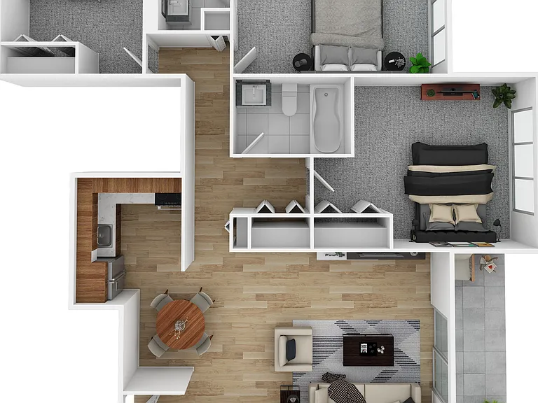 Explore this stylish floor plan designed for modern living and comfort. Explore this stylish floor plan designed for modern living and comfort.