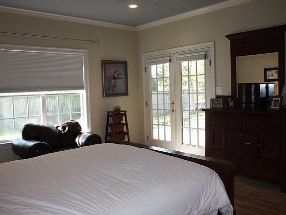Master Bedroom French Doors