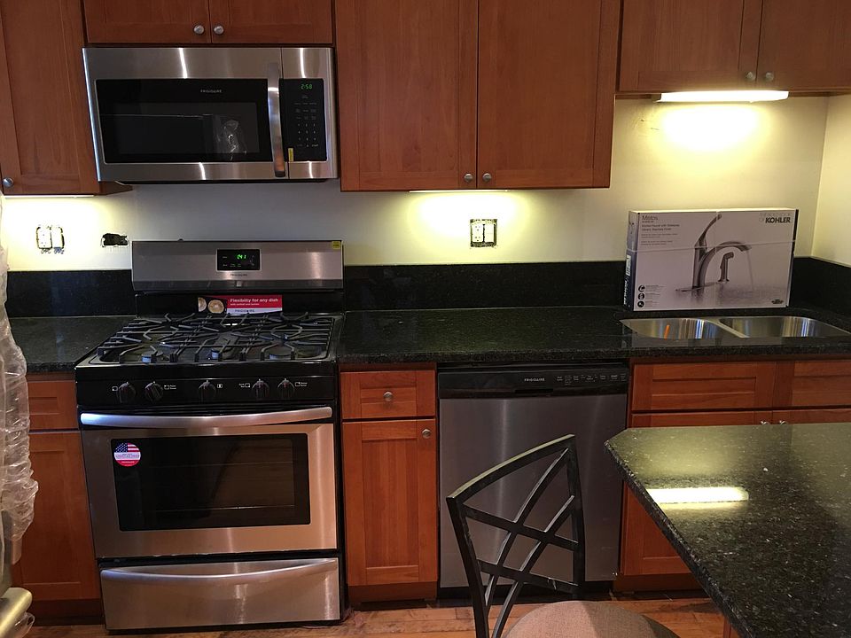 New stainless appliances , granite counters and cabinets