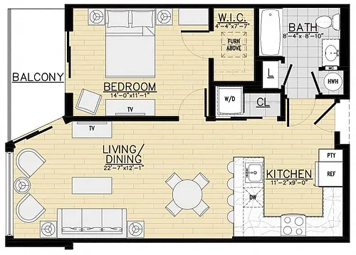 Floor plan B1