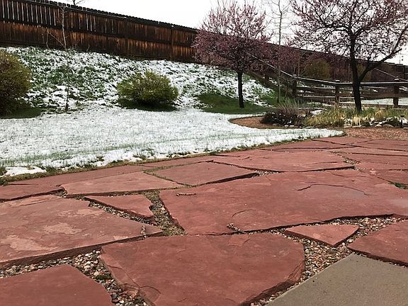 Backyard privacy a plus.