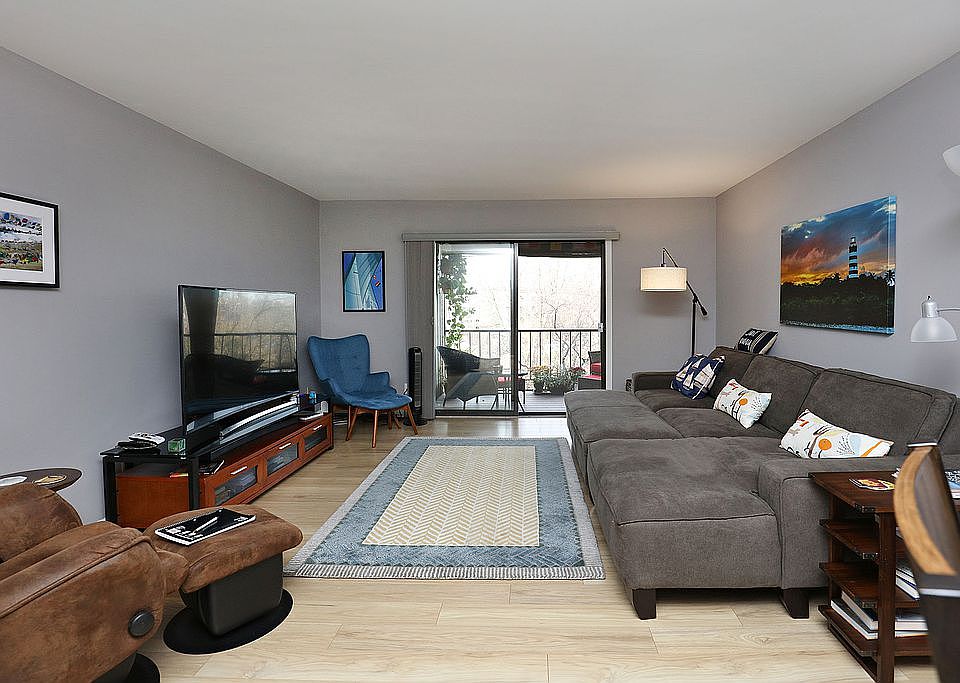 living room opens to deck 