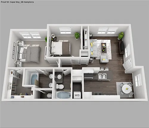 Floor plan Hamptons