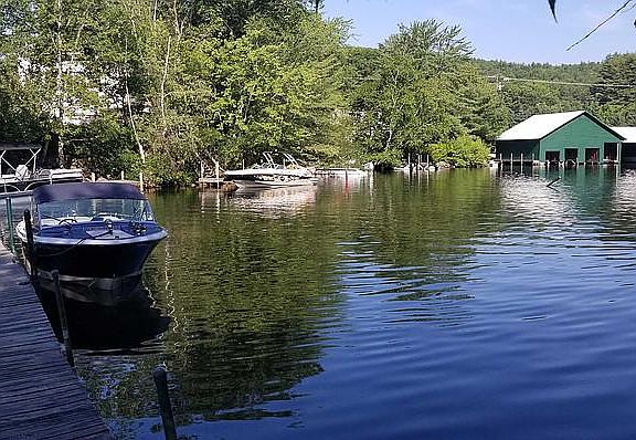 Dock 45-50 feet from Kitchen/DR