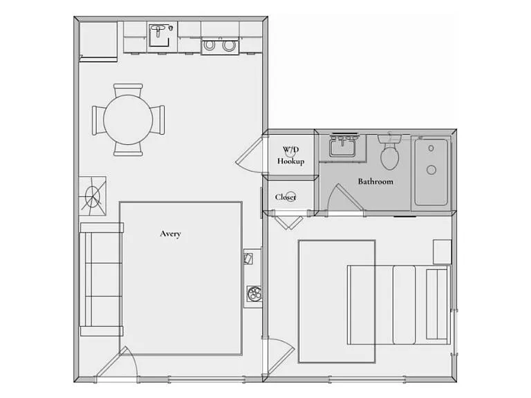 Floor plan Avery