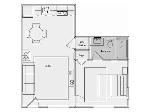 Floor plan Avery