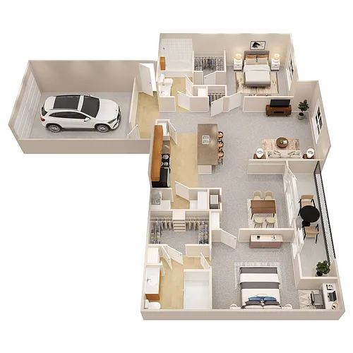 Floor plan Sadlebrook
