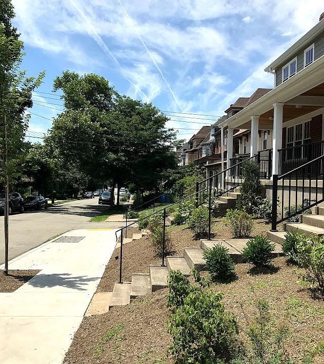 Front on-street parking