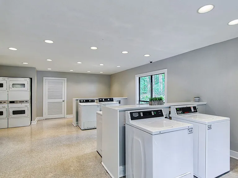 Complimentary laundry room