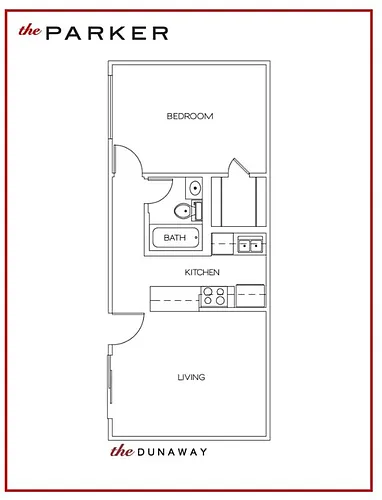 Floor plan The Dunaway