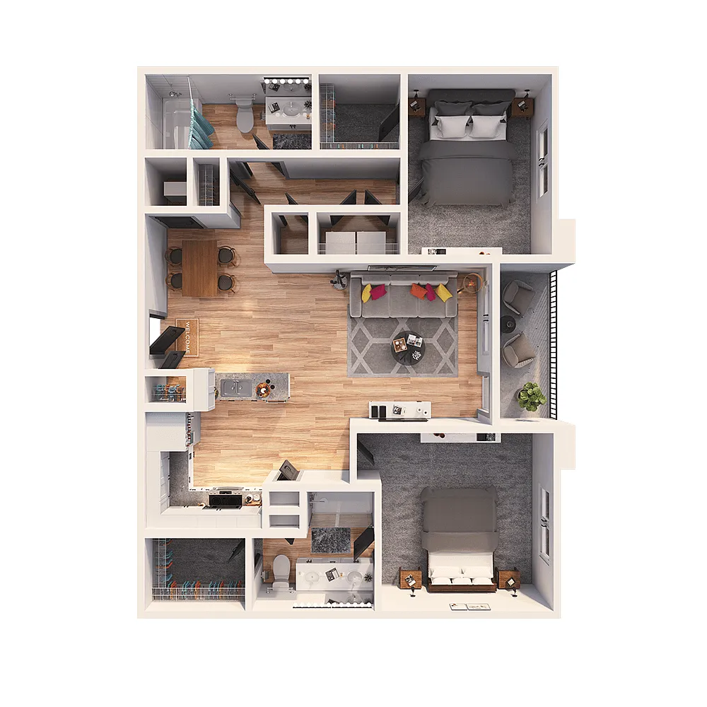 Floor plan B2