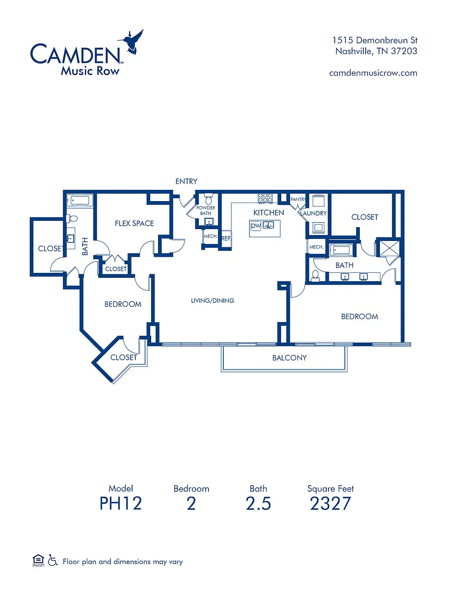 Floor plan PH12