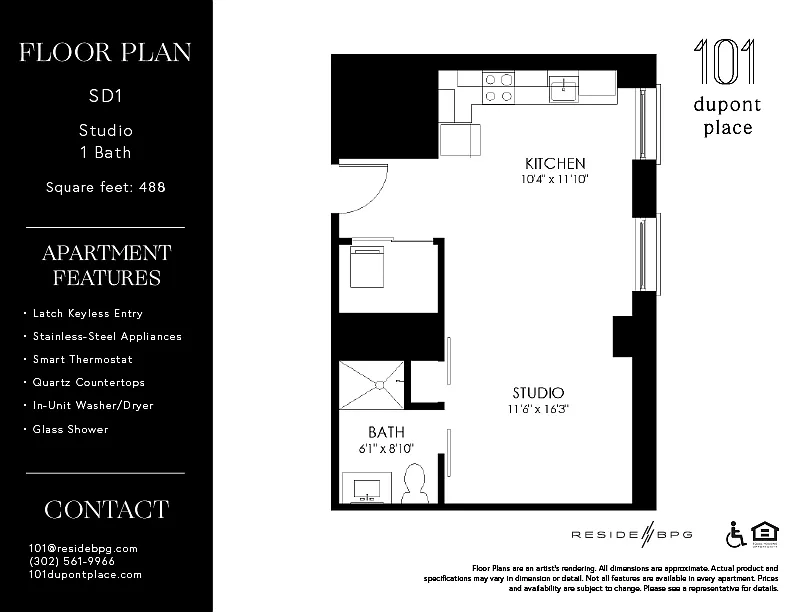 Floor plan SD1