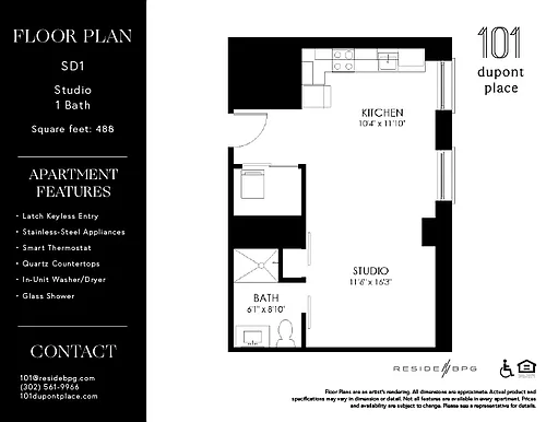 Floor plan SD1